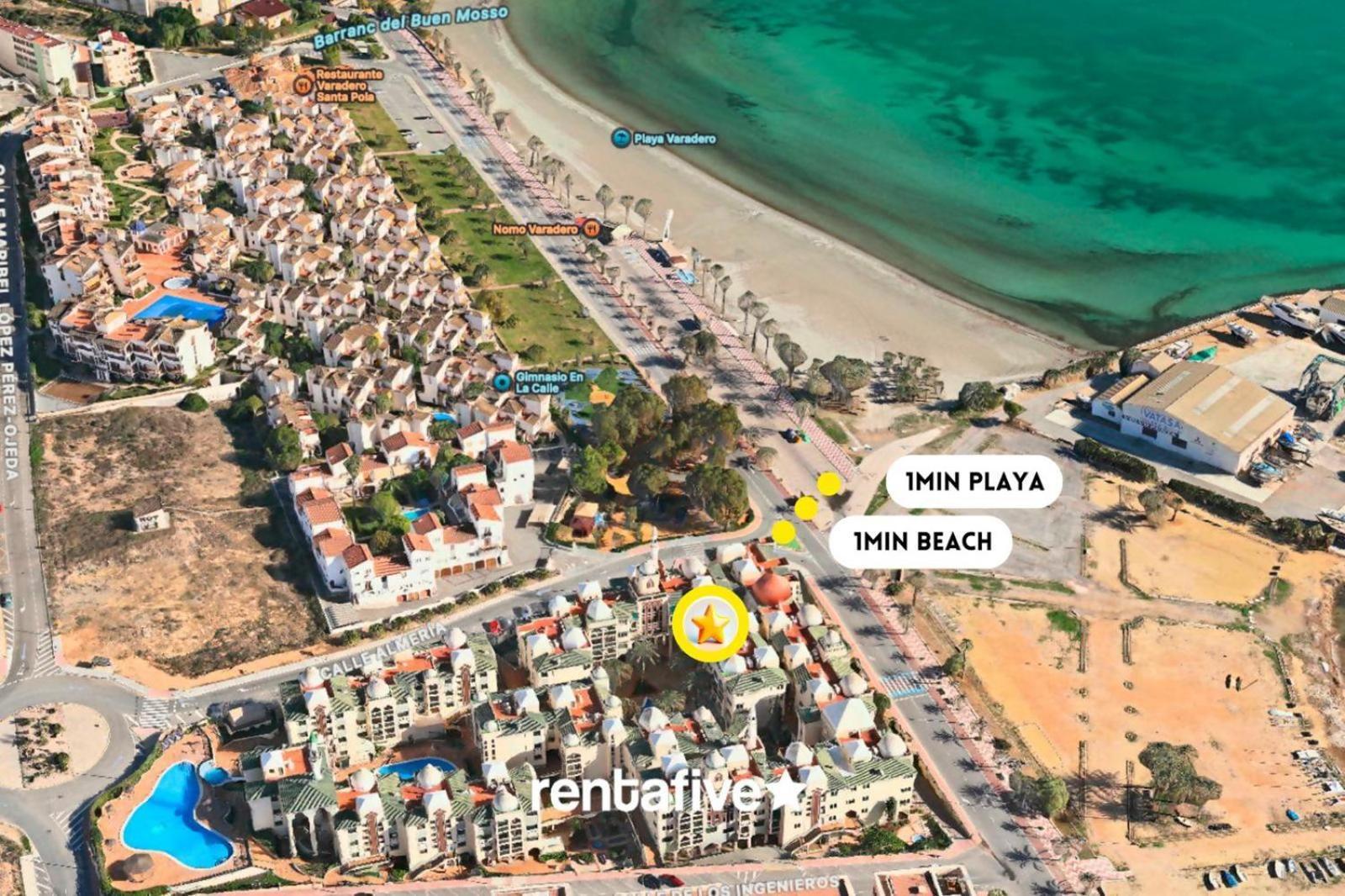 Rentafive Varadero Con Piscina Playa Y Terraza サンタ・ポラ エクステリア 写真